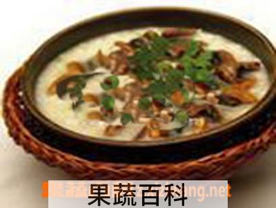果蔬百科黄花鱼茸粥