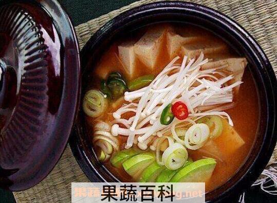 大酱汤怎么做 韩式大酱汤的做法