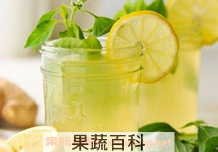 喝柠檬水的好处与功效作用