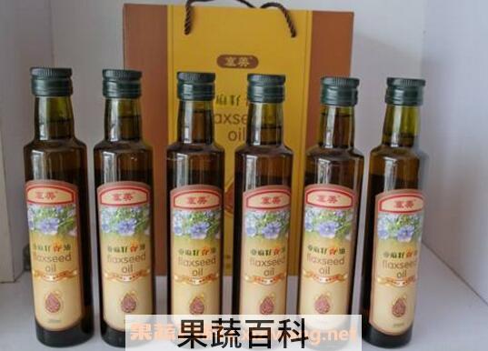 亚麻籽油的功效与作用有哪些