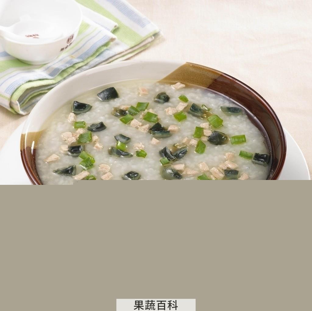 果蔬百科莲子芋肉粥