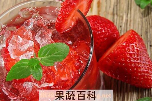 草莓汁如何做 草莓汁的做法教程