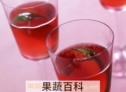 草莓酒的功效与作用