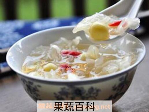 冰糖银耳汤的做法与功效