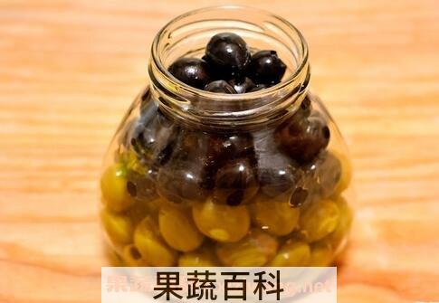 腌橄榄的功效与作用