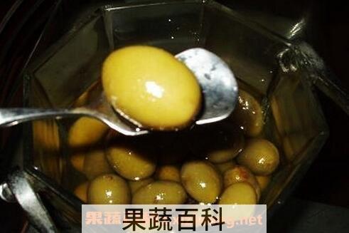 腌橄榄的功效与作用