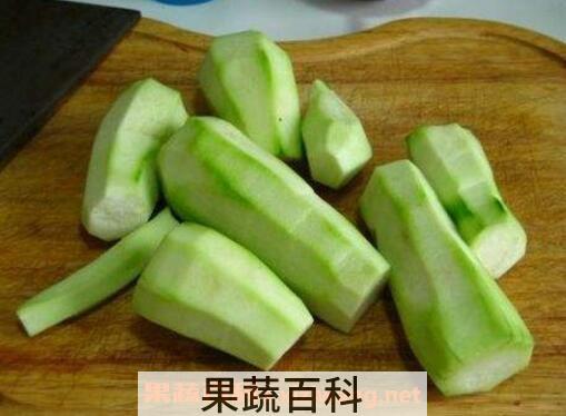 丝瓜如何去皮 丝瓜的营养价值