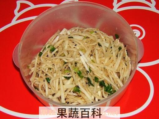 新苤蓝咸菜的腌制方法