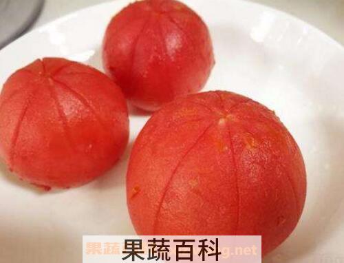 西红柿为什么要去皮 生西红柿去皮的好办法