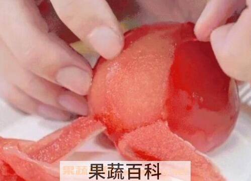 如何给番茄去皮 西红柿去皮最快的方法