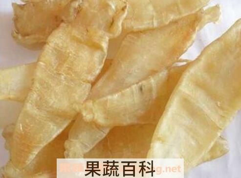 花胶的功效与作用及禁忌