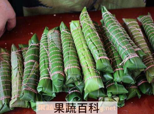 最简单的三角粽子包法 粽子的常见包法
