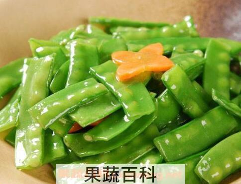 荷兰豆的功效与作用