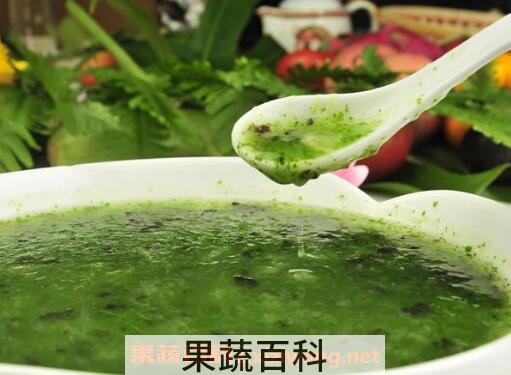 西湖莼菜羹的功效与作用