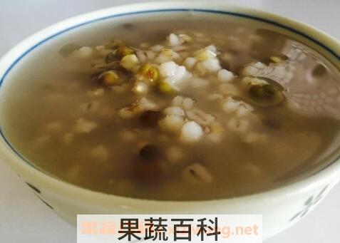 绿豆薏米的功效与作用