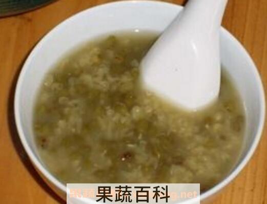 绿豆稀饭的功效与作用
