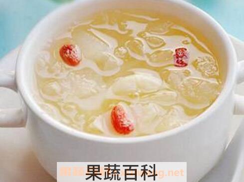 桃胶银耳的功效与作用