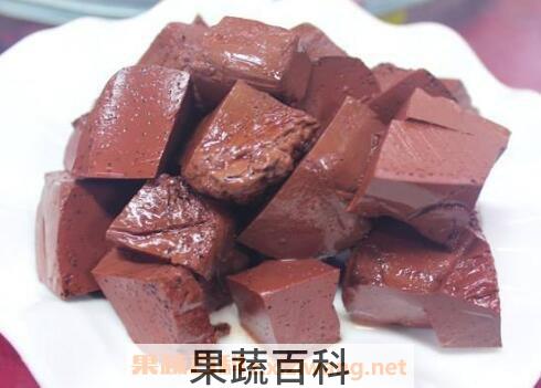 猪血的功效与作用及禁忌