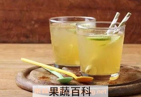 生姜柠檬蜂蜜水的功效