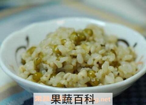 绿豆饭的功效和禁忌