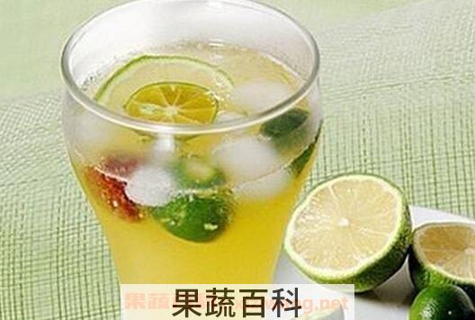 金桔柠檬水的功效与作用