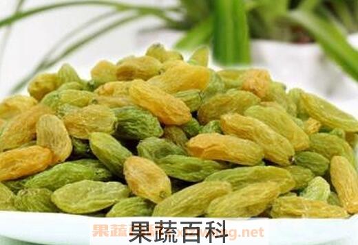  葡萄干的营养价值