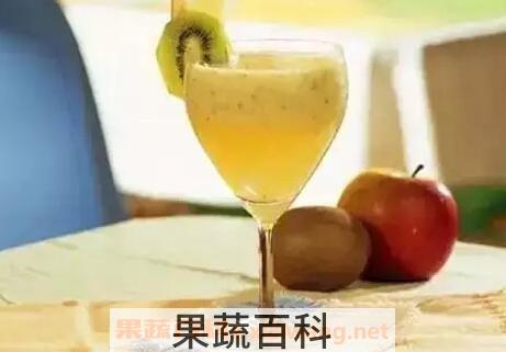奇异果加苹果汁功效与作用