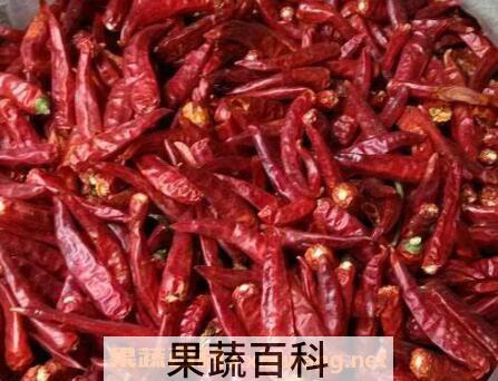 吃干红辣椒的功效与作用