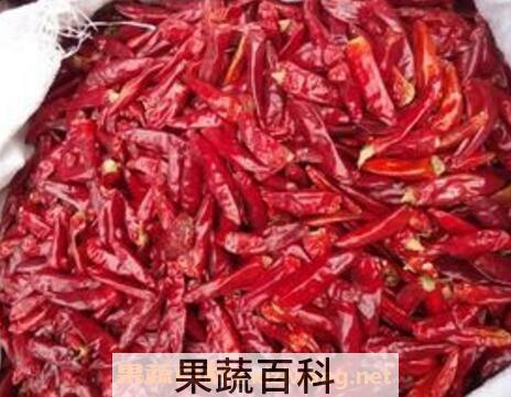 吃干红辣椒的功效与作用