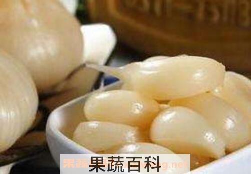 醋泡大蒜的功效与作用