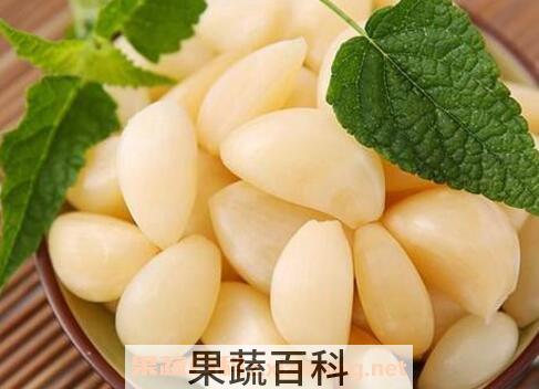 醋泡大蒜的功效与作用