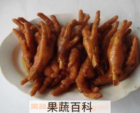 鸡脚的营养价值及功效 鸡脚的副作用