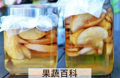 自制苹果醋的功效与作用