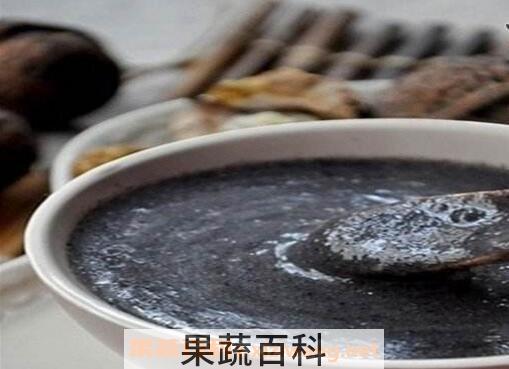 芝麻糊的功效与作用