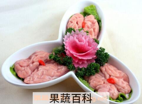  猪脑的功效与作用