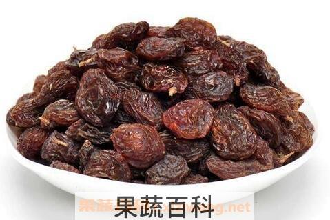 有籽葡萄干的功效与作用