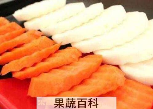 白萝卜和胡萝卜能一起吃吗 白萝卜和什么一起吃最好