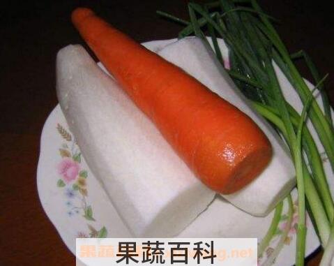 白萝卜和胡萝卜能一起吃吗 白萝卜和什么一起吃最好