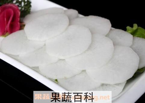 白萝卜的营养价值与功效作用