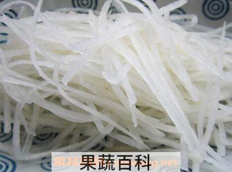 白萝卜的营养价值与功效作用