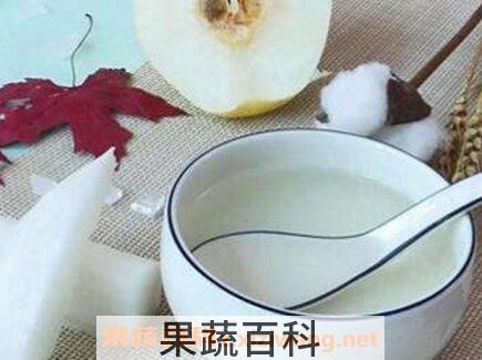 白萝卜汁的功效与作用