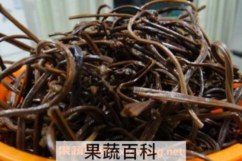 蕨菜干有毒吗 蕨菜干怎么做好吃