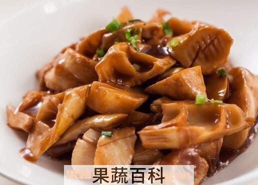 油焖春笋如何做 油焖春笋的材料和做法步骤