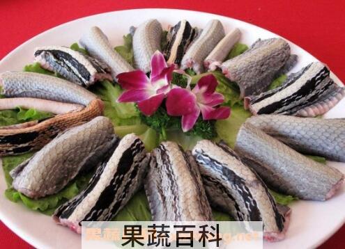 蛇肉的功效与禁忌