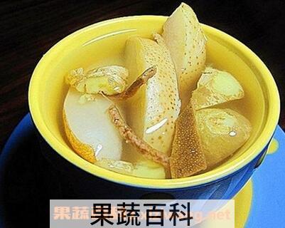 煮梨水加陈皮的功效