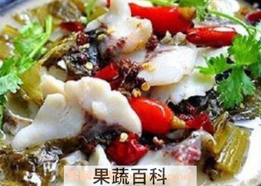 酸菜鱼的功效与作用