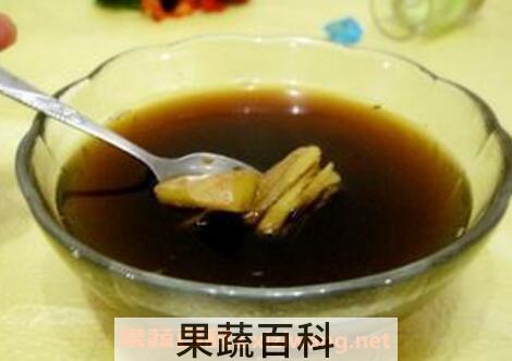 红糖姜水有哪些功效与作用