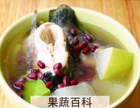 赤小豆煲生鱼的功效与作用