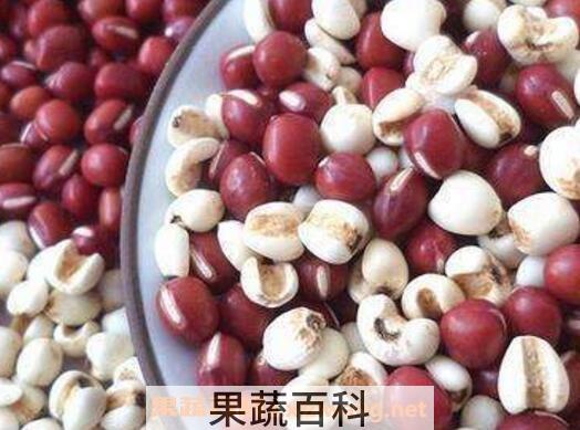 红豆薏米的功效