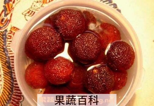 杨梅酒的做法与功效
